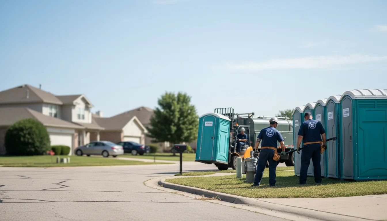Porta Potty Rental in South Pekin, IL near me